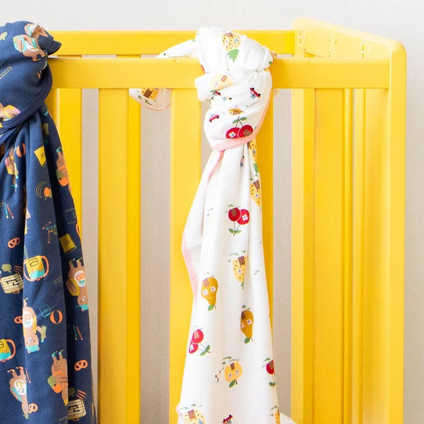 Home Sweet Home Organic Cotton Swaddle