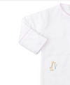Jungle Jollies Footie W/ Hat Set, Pink