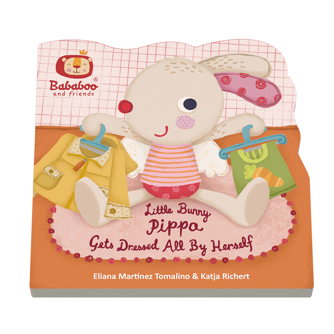 Little Rabbit Pippa Gets Dressed All By Herself Board Book