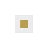 Romina Lucite Square - Gold / Lucite - Millenario, CMH18
