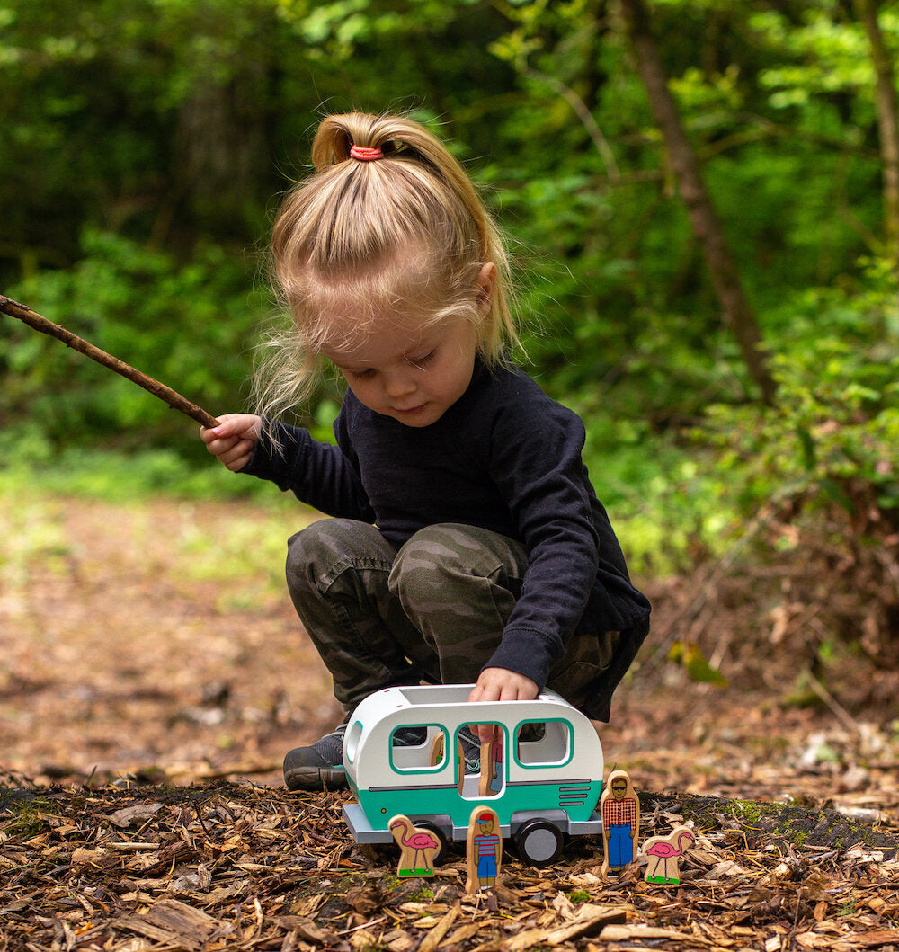 Magnetic Glamper Camper Playset