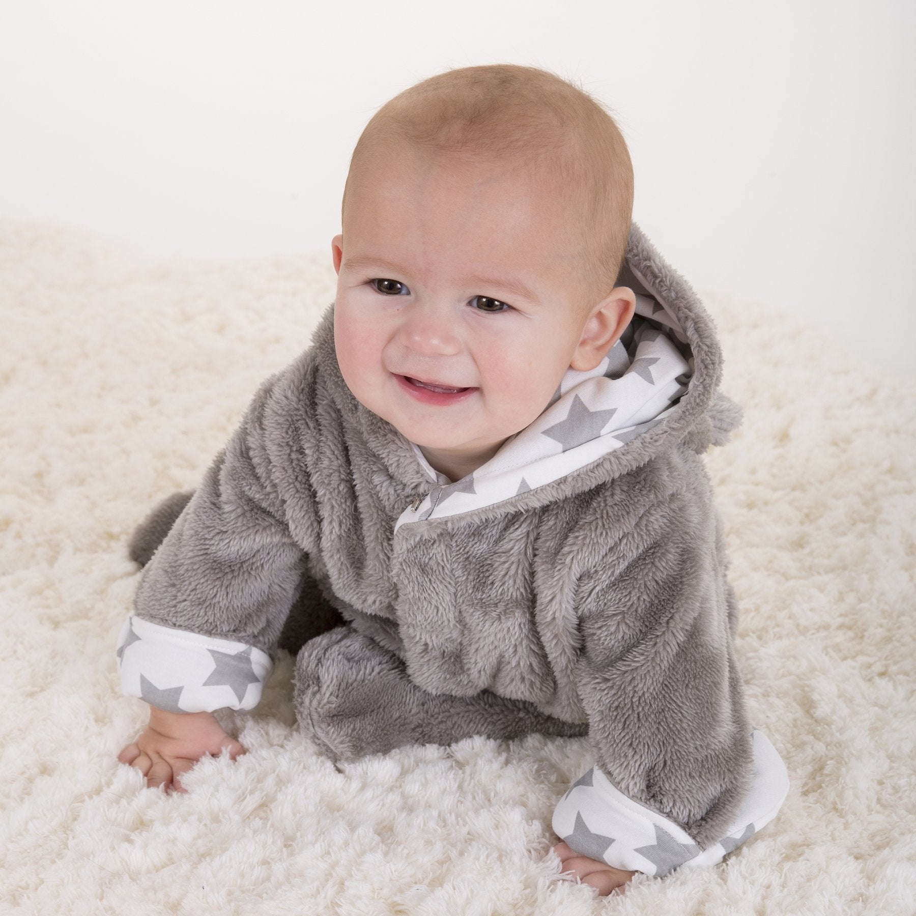 Star Drizzle Minky Fleece Jacket