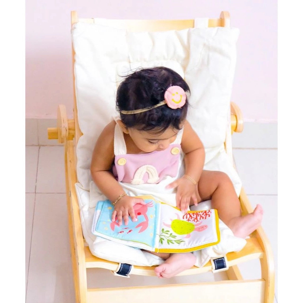 Marine World Fabric Baby Book