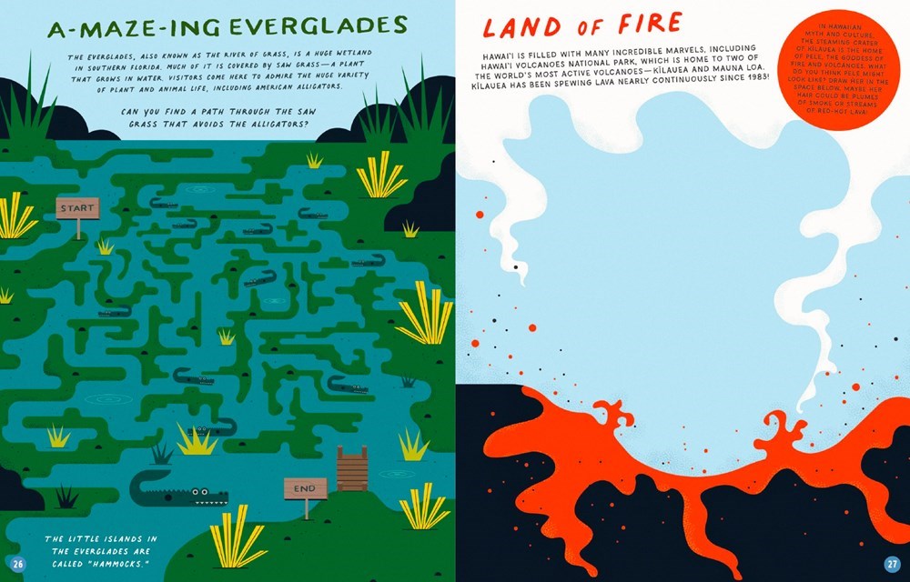 Marvels of the USA Activity Book