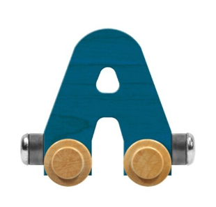 NameTrains Bright Letter A