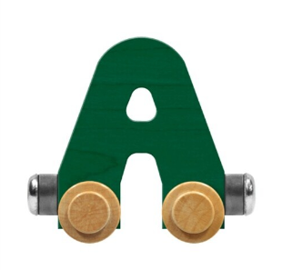 NameTrains Bright Letter A