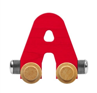 NameTrains Bright Letter A