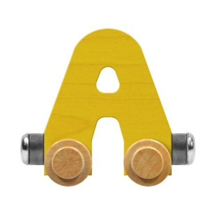 NameTrains Bright Letter A