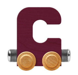 NameTrains Bright Letter C