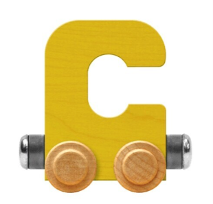 NameTrains Bright Letter C