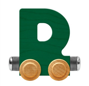 NameTrains Bright Letter D