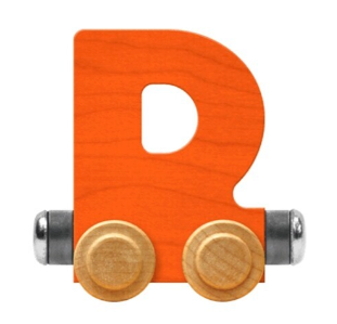 NameTrains Bright Letter D