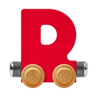 NameTrains Bright Letter D