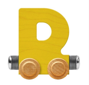 NameTrains Bright Letter D