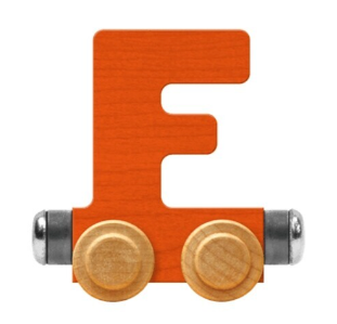 NameTrains Bright Letter F