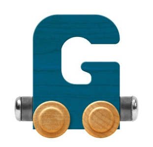 NameTrains Bright Letter G