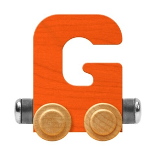 NameTrains Bright Letter G