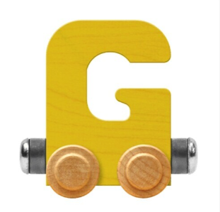NameTrains Bright Letter G
