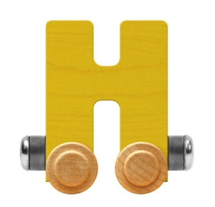 NameTrains Bright Letter H