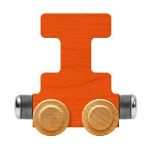 NameTrains Bright Letter I