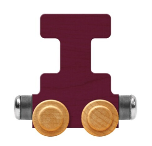 NameTrains Bright Letter I