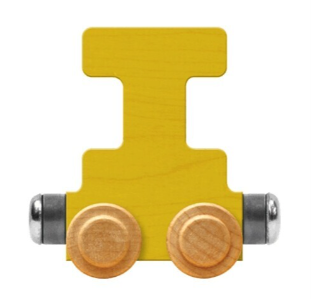 NameTrains Bright Letter I
