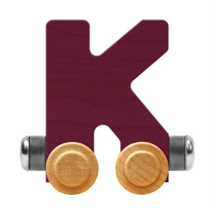 NameTrains Bright Letter K