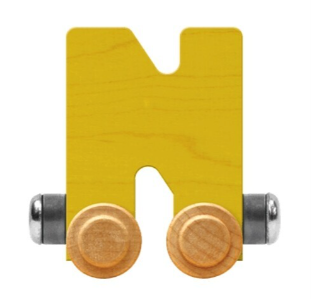 NameTrains Bright Letter N
