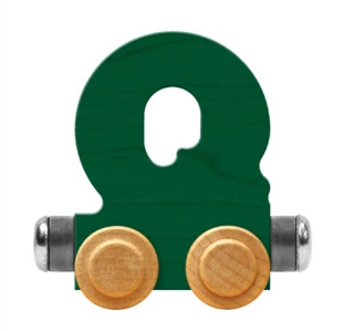 NameTrains Bright Letter Q