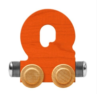 NameTrains Bright Letter Q