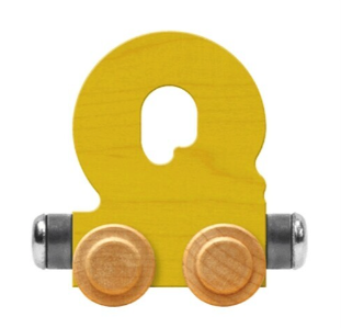 NameTrains Bright Letter Q