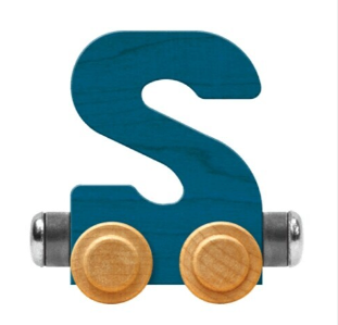 NameTrains Bright Letter S
