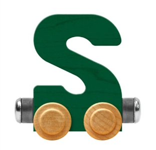NameTrains Bright Letter S