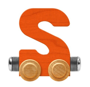 NameTrains Bright Letter S