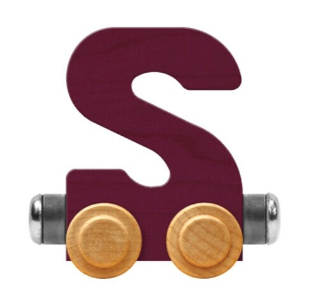 NameTrains Bright Letter S