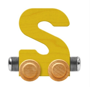 NameTrains Bright Letter S