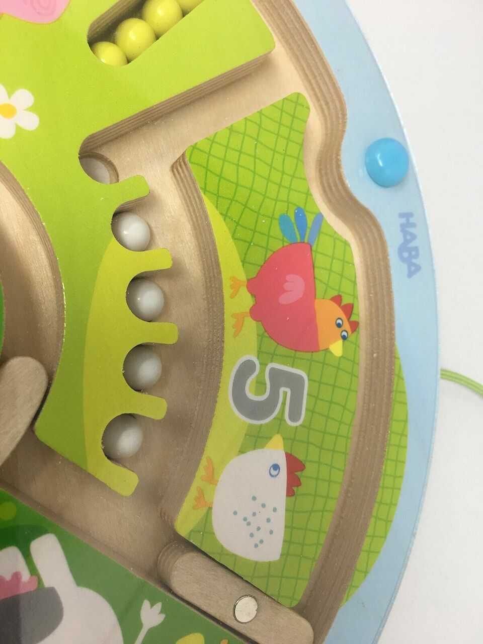 Number Maze Magnetic Game