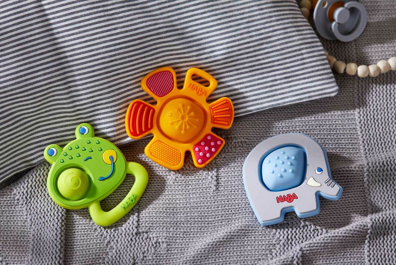 Popping Flower Silcone Teething Toy