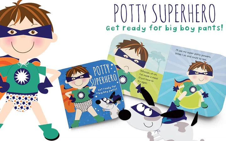 Potty Superhero (Boy) Book