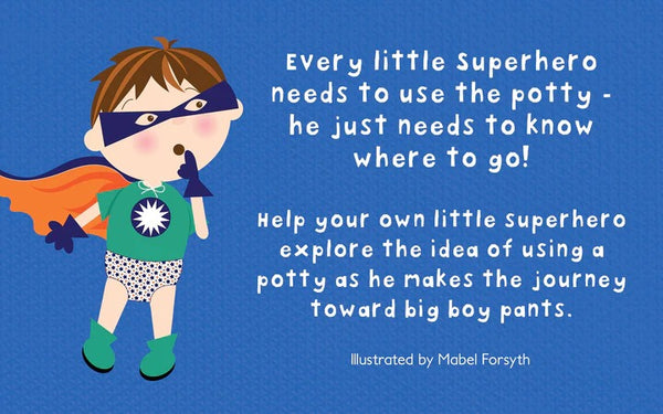 Potty Superhero (Boy) Book