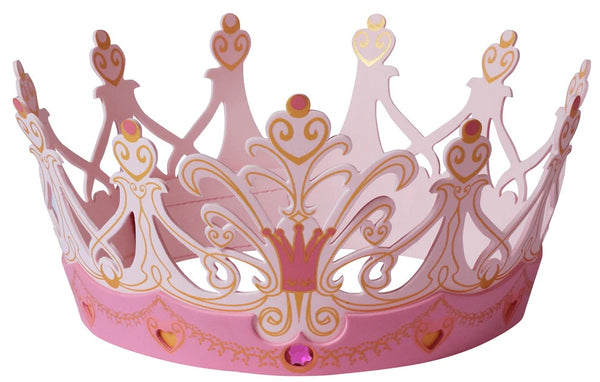 Pretend-Play Dress Up Costume - Queen Rosa Crown