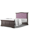 Imperio Full Bed, Tufted Bruno Rosso