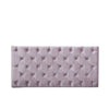 Tufted Panel Pink Velvet