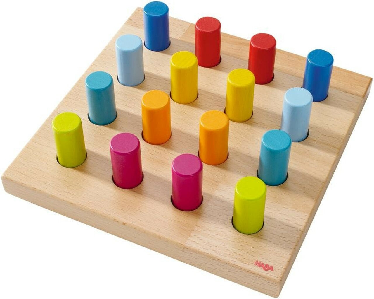 Rainbow Whirls Pegging Game