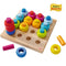 Rainbow Whirls Pegging Game