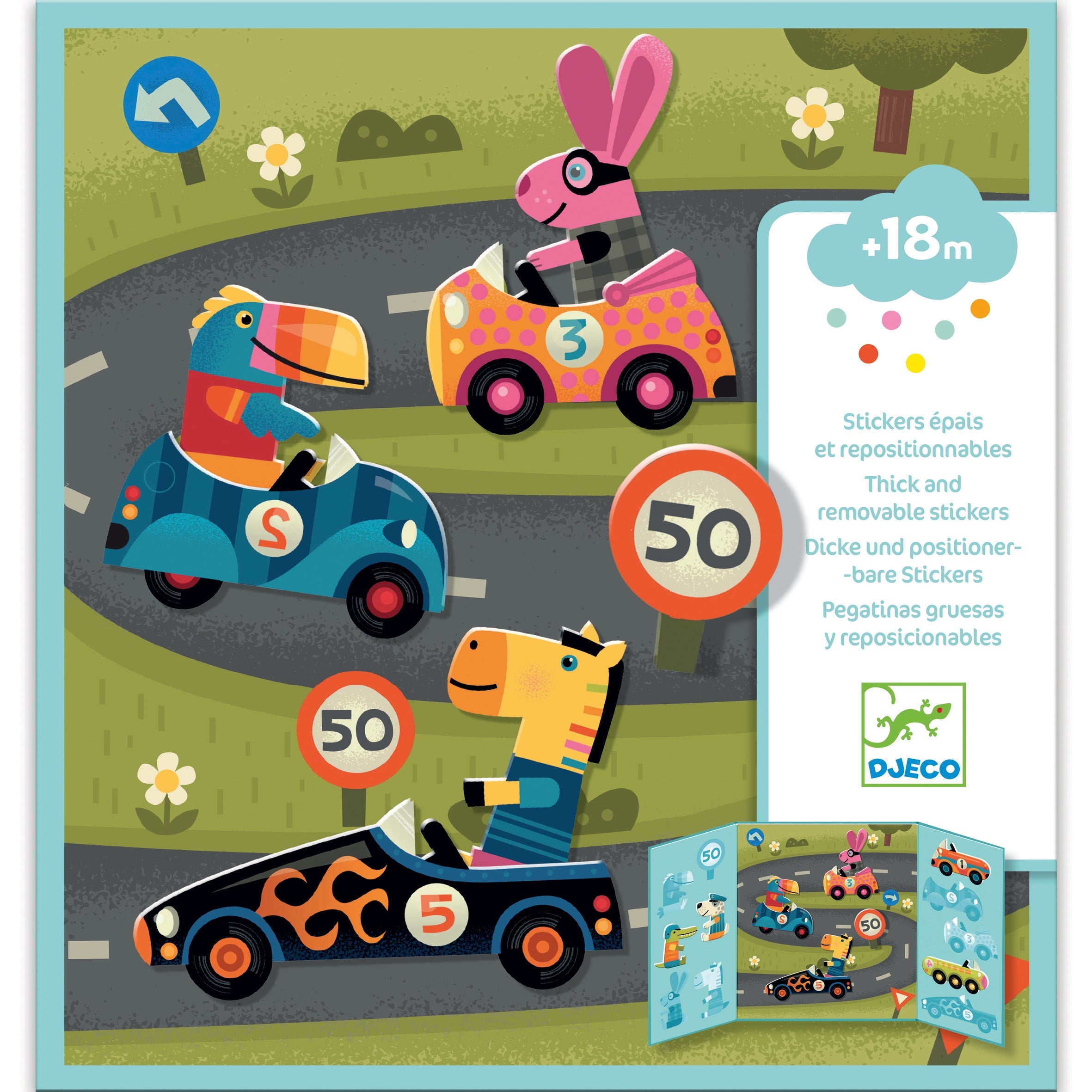 Removable Stickers - Cars