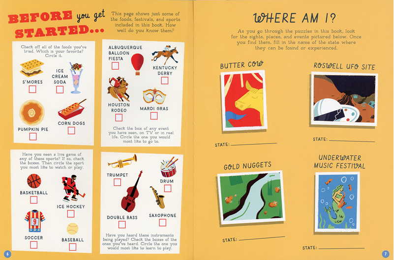 Spirit of the USA Activity Book