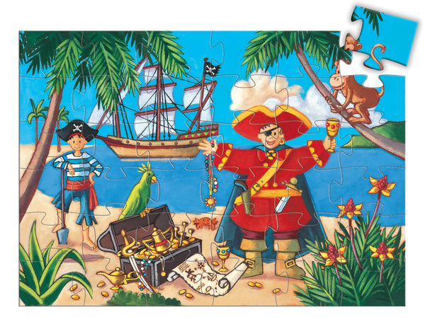 The Pirate And His Treasure - Puzzle 36pcs