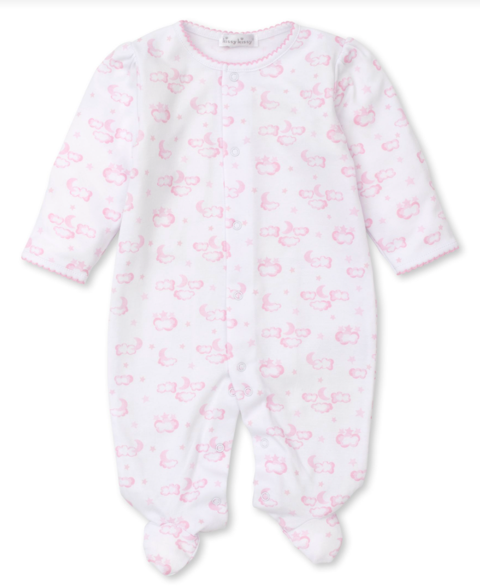 Twilight Twinkles Footie, Pink