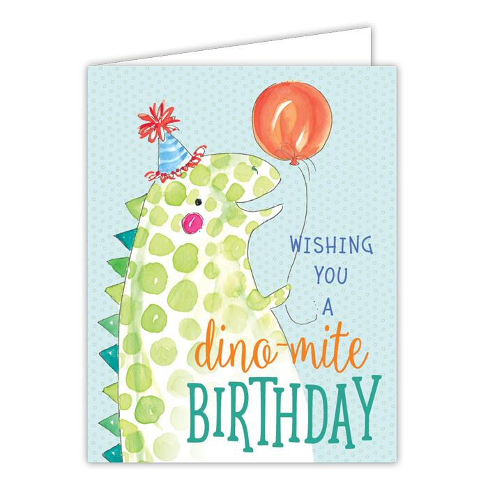 Card - Wishing You A Dino-Mite Birthday